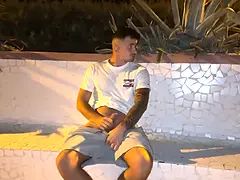 18 ans, Amateur, Blonde, Tir de sperme, Hd, De plein air