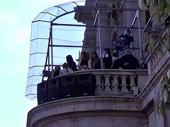 Queue, Public, Espagnole, Suçant