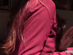 Brunette, Doggystyle, Licking, Milf, Pov, Pussy, Socks