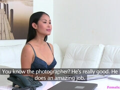 Asian Model Goes Lesbian for a 1st Time