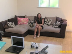 Ebony Beauty Gets A Mouth Big-Boned Of Knob 1 - Fake Agent UK