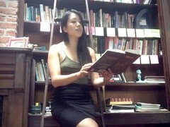 Strict librarian Dominatrix Mara takes charge in the library