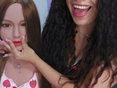 Doll, Latina, Mexican, Orgasm, Petite, Pussy, Stockings, Teen