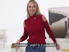 Agent Fucks New Big Tits Model