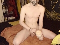 Grosse bite, Masturbation, Orgasme, Solo, Jouets