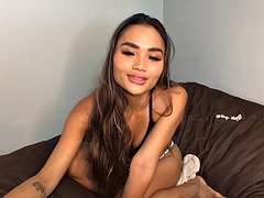 Asiatisch, Lingerie, Masturbation, Höschen, Solo, Jungendliche (18+), Spielzeuge, Netzkamera