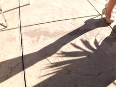 Anal, Culo grande, Tetas grandes, Peludo, Al aire libre, Coño, Juguetes