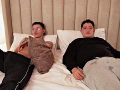 69, 素人, フェラチオ, フォアサム, 眼鏡, Hd, ラティーナ