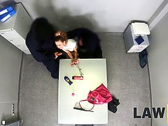 Adeleunicorn gets caught shoplifting & gets punished by security officer in jail