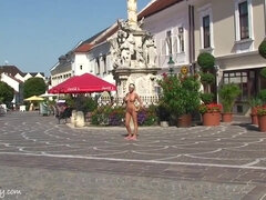 Vanessa Nude in Public - hot MILF erotic video