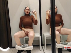 Risky Masturbation In A In A Mall. I Wanted To Take A Risk And Get A Quick Orgasm By Fu