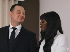 Culo, Negro, Cornudo, Polla, Tacones, Lamidas, Medias largas, Tetas