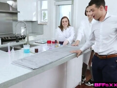 お尻, ベッドルーム, 茶髪の, カワイイ, 汚れた　, バック, ティーン, オッパイの