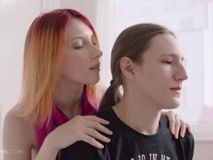 Cul, Sucer une bite, Queue, Rousse roux, Maigrichonne, Adolescente