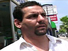 Broke Housewife takes cash for cock!