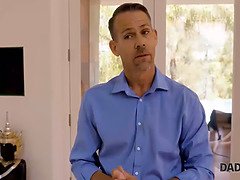 Pijpbeurt, Daddy, Hd, Likken, Masturbatie, Kut duiken, Roodharige vrouw, Tiener