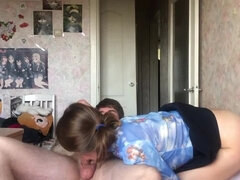She loves to suck balls and asshole