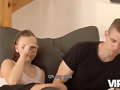 Sucer une bite, Papa, Hd, Talons, Léchez, Chatte, Adolescente, Nénés
