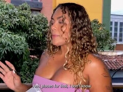 Hot Colombian Slut Carla Morelli Rides Big Black Cock - Amateur Latina MILF Doggystyle & Blowjob