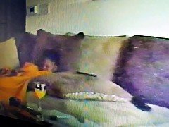 Negro, Atrapados, Ébano, Masturbación, Voyeur