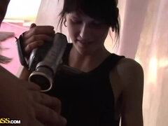 Blonde, Brunette brune, Club, Collège université, Hd, Talons, Lesbienne, Fête