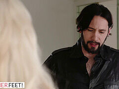 デカチン, 足, 足コキ, グループ, フェラする, ティーン