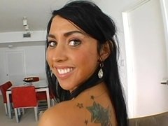 美女, デカチン, フェラチオ, 茶髪の, イく瞬間, 自然山雀, ハメ撮り, タトゥー