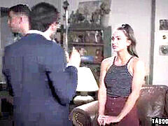 Entrevista, Mamada, Morena, Corridas, Corridas faciales, Grupo, Adolescente, Trio