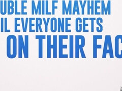 アメリカ人, お尻, ブロンド, フェラチオ, 淫乱熟女, 母, 怪物, オッパイの