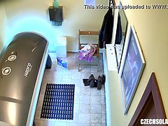 素人, 茶髪の, 巨乳な, Hd, 自家製, オナニー, 日光浴室, 一人