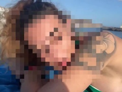 素人, ビーチ, デカパイ, 浮気者, Hd, ハメ撮り, スペイン人, タトゥー