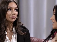 Psychiatrist April Olsen teaches her Latina client Mona Azur to be more sexual