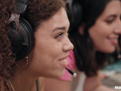 Arabisch, Bruinharig, 1 man 2 vrouwen, Hardcore, Kut duiken, Trio