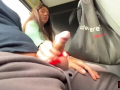 Bus, Schwanz, Flashen, Masturbation, Pov, Öffentlich, Taboo, Jungendliche (18+)