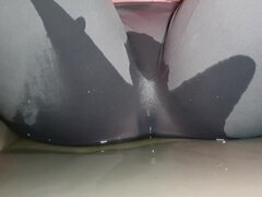 Ongeluk, Enthousiasteling, Blond, Brits, Auto, Fetisj, Pissen, Openbaar