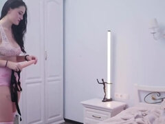 Black, Lesbian, Licking, Pussy, Strapon, Teen, Toys