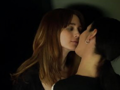 Catherine Zeta-Jones and also Rooney Mara – Hot Lesbian Kiss 4K