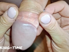 Dirty Talking Foreskin Play Tickling Handjob (milking-time)