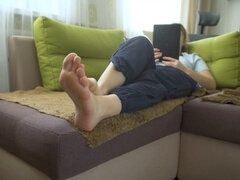 Leie, Füsse, Fußfetisch, Socken