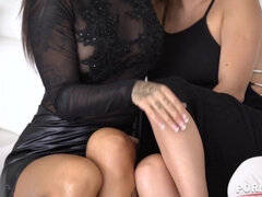 Susy Gala And Liya Silver Interracial Threesome Porn