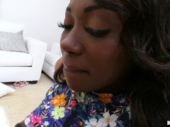 Ass, Blowjob, Ebony, Hardcore, Interracial, Pussy, Teen, Tits