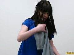 フェラチオ, 茶髪の, 巨乳な, イく瞬間, チェコ, 顔射, 恥ずかしがりや, ティーン