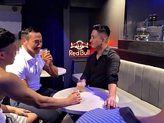 In den arsch, Asiatisch, Schwul, Gruppe, Hardcore