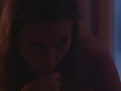 Young Mystica Jade gives a gentle blowjob