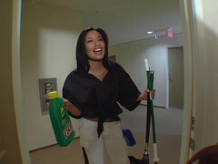 アナル, デカ尻, 黒人, フェラチオ, 茶髪の, チン, 黒人, 手コキする