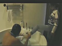 Asiatisch, Chinesisch, Füsse, Fetisch, Fussjob