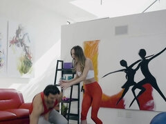 Lustful hooker mind-blowing porn video