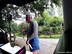 素人, 女装男装, ドレス, ゲイ, 下着, アウトドア, 公共