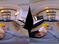 POV VR Japanese porn - huge natural Asian boobs n cum