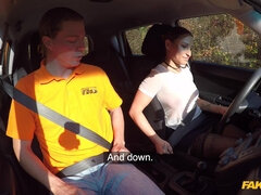 Жопа, Черные, Ботинки, В машине, Европейки, Натуральные сиськи, Юбки, Чулки